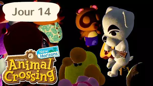 Jour 14 | Le concert de Kéké ! 🎵 | Animal Crossing : New Horizons