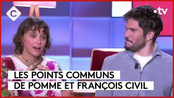 Pomme & François Civil ont fait leur première TV à C à vous ! - C à vous - 25/03/2024
