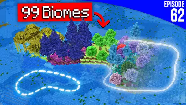 J'ai reconstruit les 99 biomes de Minecraft au même endroit... - Episode 62 | Minecraft Moddé S6
