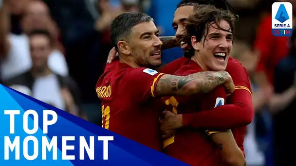 Zaniolo Celebrates his 50th Roma Appearance With a Goal! | Roma 2-1 Napoli | Top Moment | Serie A
