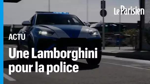 Une Lamborghini Urus pour la police italienne