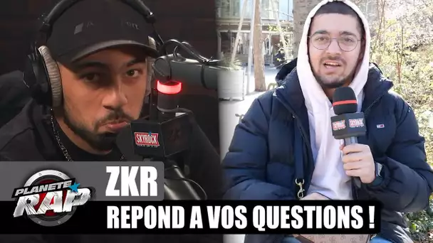 BIENTÔT un FREESTYLE de 59 MINUTES ? Zkr répond à VOS questions ! #PlanèteRap