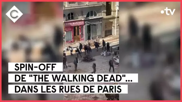 Les zombies envahissent Paris - Le 5/5 - C à Vous - 27/02/2023