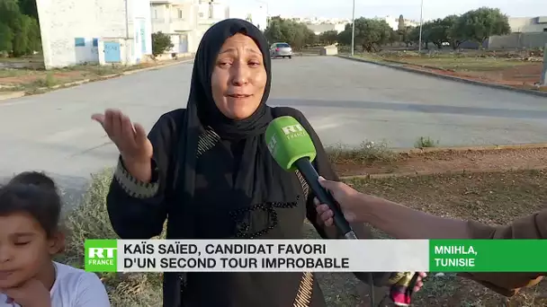 Kaïs Saïed, candidat favori d'un improbable second tour