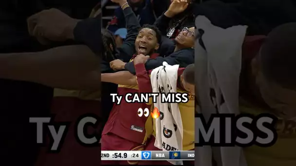 Ty Jerome WENT OFF in the 1st half & the Cavs bench loves it! 😤🔥|#Shorts