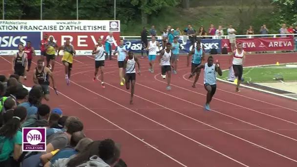 Tourcoing 2015 : Finale M 4x100 m (EFCVO en 40&#039;&#039;00)