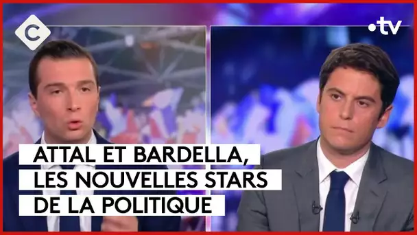 Attal et Bardella, nouvelles stars de la politique - La Story - C à Vous - 14/12/2023