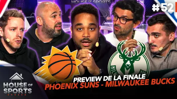 Phoenix Suns - Milwaukee Bucks : preview de la finale NBA ! 🏀 | House of Sports #52