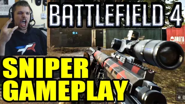 Battlefield 4 : Sniper SRR-61 Multiplayer Gameplay | SkyRRoZ