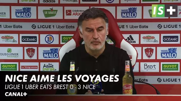 C.Galtier : "Bien pour l'état d'esprit du groupe" - Ligue 1 Uber Eats Brest 0 - 3 Nice