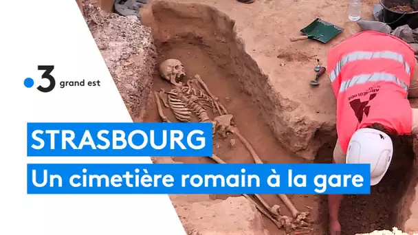Archéologie : un cimetière romain du troisième siècle bientôt recouvert par un atelier SNCF