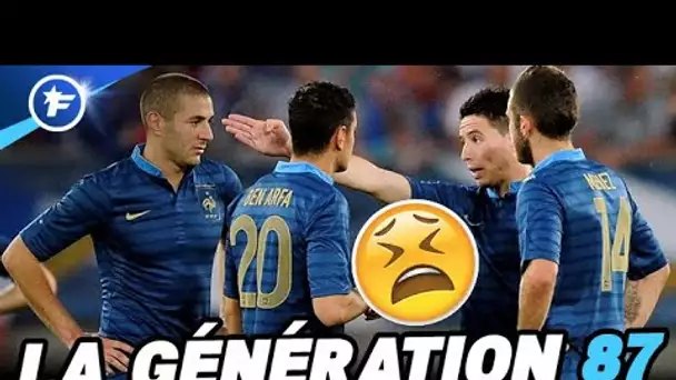 Génération 87, la génération gâchée du football français
