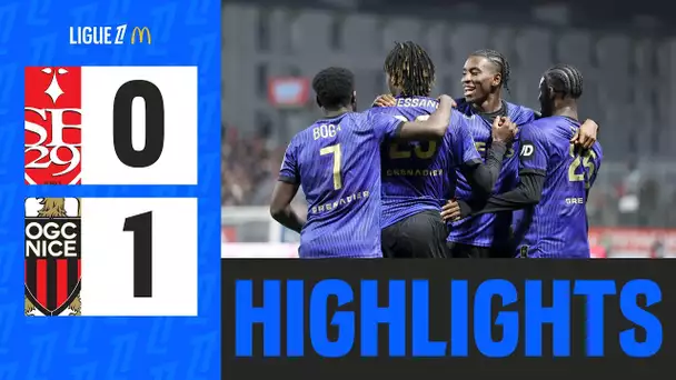 L'OGC Nice RENVERSE Brest | 10ème journée - Ligue 1 McDonald's 24/25