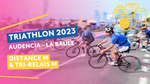 Triathlon Audencia-La Baule 2023 : [Diaporama] Distance M