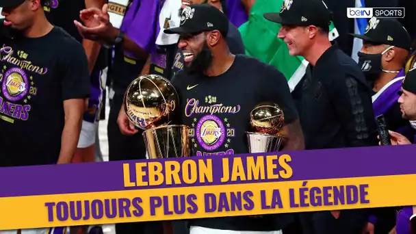 NBA : LeBron James toujours plus dans la légende !