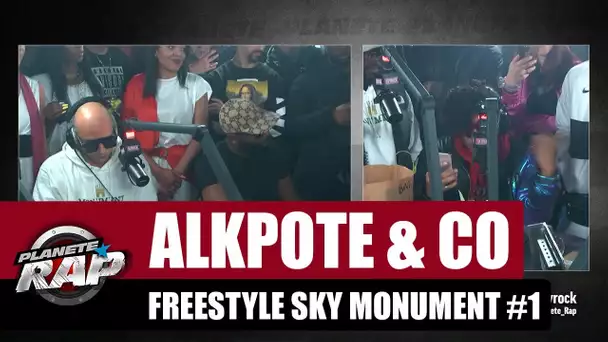 Alkpote & Co - Freestyle Sky Monument #1 avec Luv Resval & Savage Toddy #PlanèteRap