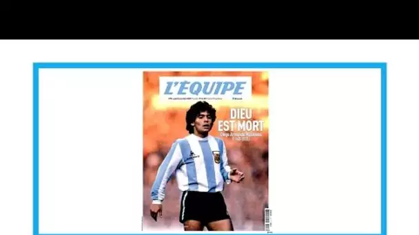 Disparition de Diego Maradona: "Dieu est mort"