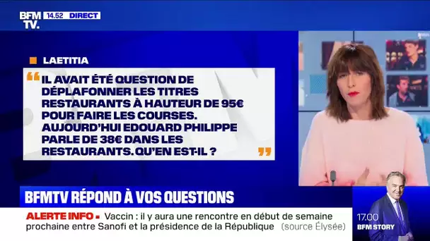 Qu'en est-il du déplafonnement des titres restaurants? BFMTV répond à vos questions