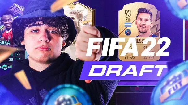 ON PART EN DRAFT SUR FIFA 22 AVEC DES TEAM HORRIBLES