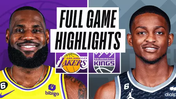 LAKERS at KINGS | NBA PRESEASON FULL GAME HIGHLIGHTS | October 14, 2022