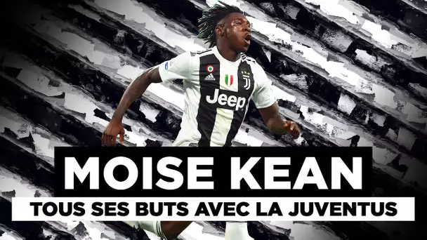PSG : Découvrez Moise Kean avec ses buts avec la Juve !