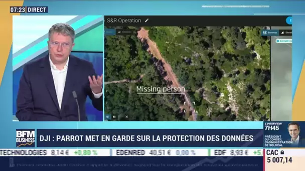 Henri Seydoux (Parrot) : Parrot dévoile les drones "Anafi USA"