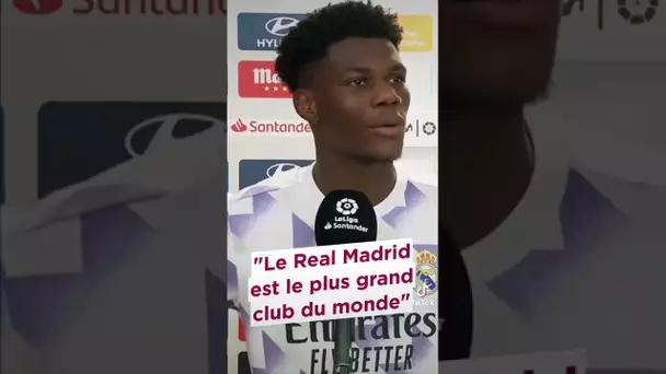 Pour Aurélien Tchouaméni, le Real Madrid est le plus grand club du monde !