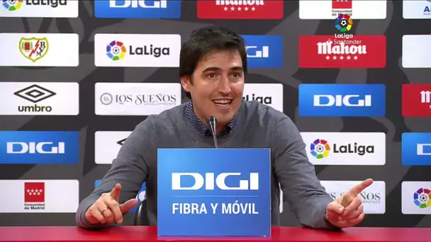 Rueda de prensa Rayo Vallecano vs Sevilla FC