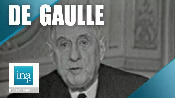 Les vœux du Général De Gaulle pour 1969 | Archive INA
