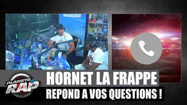 HORNET fait du rap que pour l'ARGENT ? Il répond à VOS questions ! #PlanèteRap