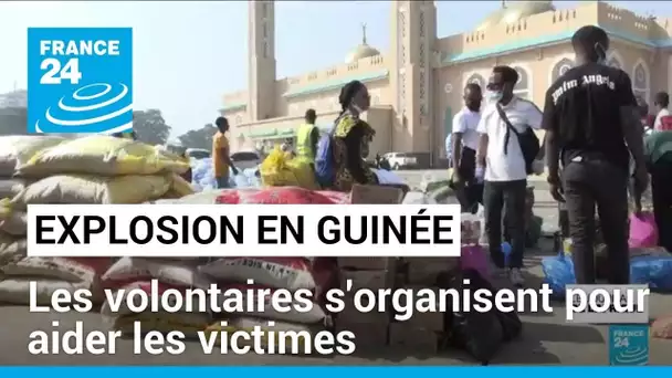Guinée : après l'incendie meurtrier à Conakry, les volontaires s'organisent pour aider les victimes
