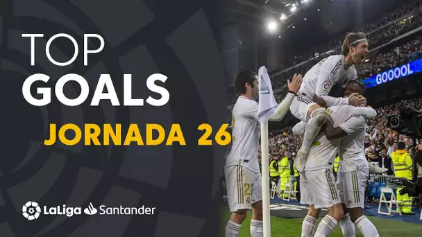 Todos los goles de la Jornada 26 de LaLiga Santander 2019/2020