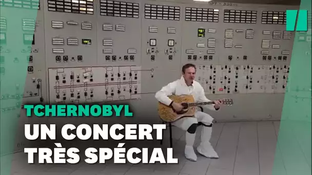 À Tchernobyl, cette star ukrainienne en concert pour le personnel de la centrale