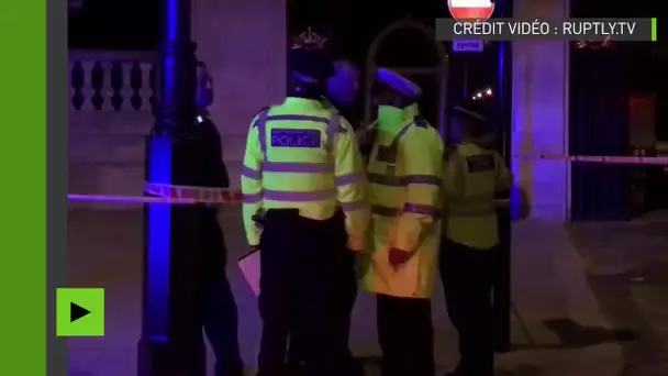 Royaume-Uni : deux policiers blessés après une attaque au couteau devant Buckingham Palace