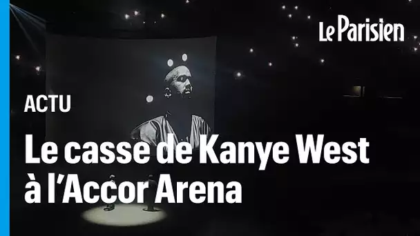 Kanye West à l'Accor Arena : ils ont payé jusqu'à 200 euros pour voir le rappeur danser en cagoule
