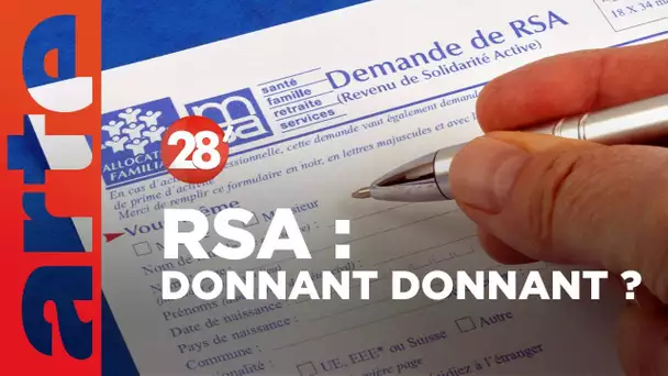 Faut-il imposer des contreparties aux bénéficiaires du RSA ? - 28 Minutes - ARTE