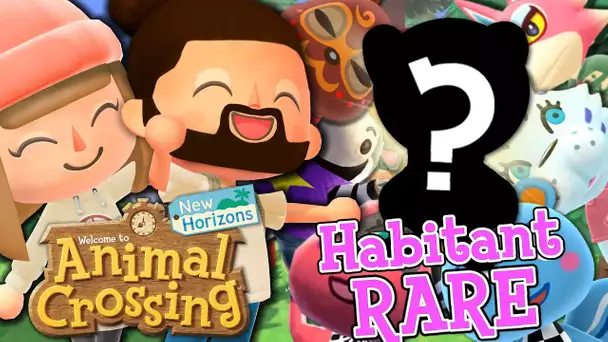 ON RECHERCHE DES HABITANTS RARES ! | ANIMAL CROSSING NEW HORIZONS EPISODE 38 CO-OP