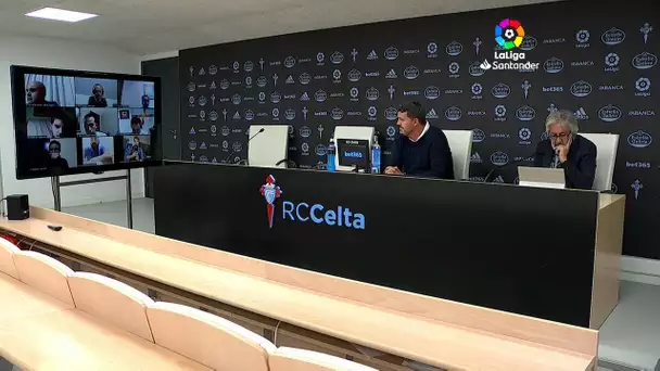 Rueda de prensa RC Celta vs Atlético de Madrid