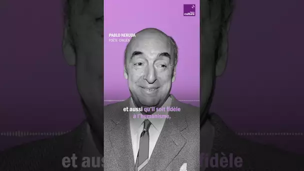 Il y 50 ans mourait Pablo Neruda. Écoutez-le appeler à une poésie proche du peuple 🇨🇱