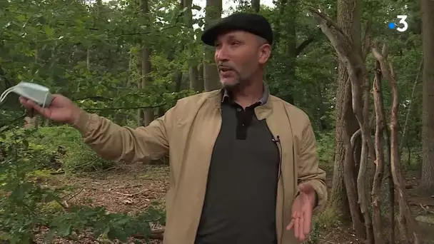 Quand des habitants de Cléon tentent de stopper l'abattage d'arbres au bois des Brûlins