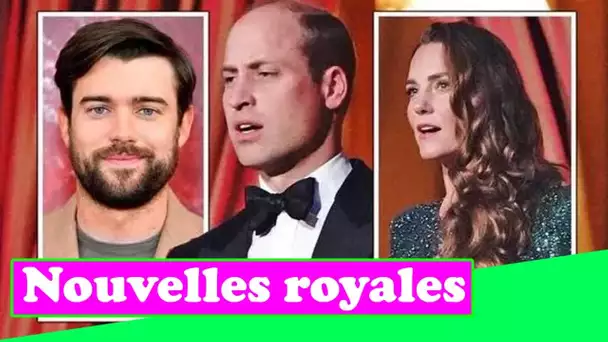 William a donné un coup d'œil à l'hôte de Royal Variety après un commentaire "inapproprié" de Kate