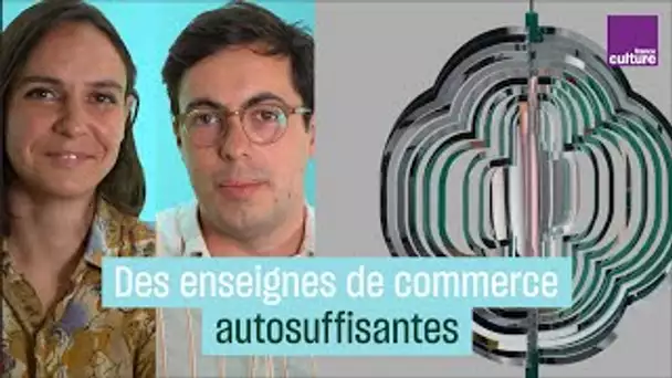 Des designers inventent des enseignes de commerce autosuffisantes en énergie