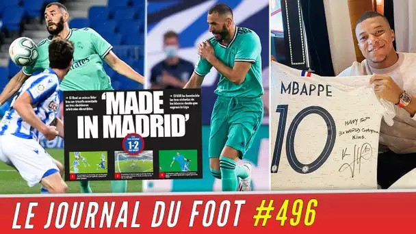 REAL en tête : la presse catalane crie au scandale sur le but de BENZEMA, Le cadeau de MBAPPÉ à Pelé