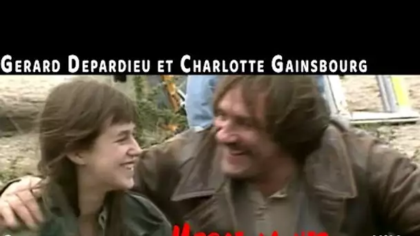 Gérard DEPARDIEU & Charlotte GAINSBOURG: sur le tournage de "merci la vie" XIV