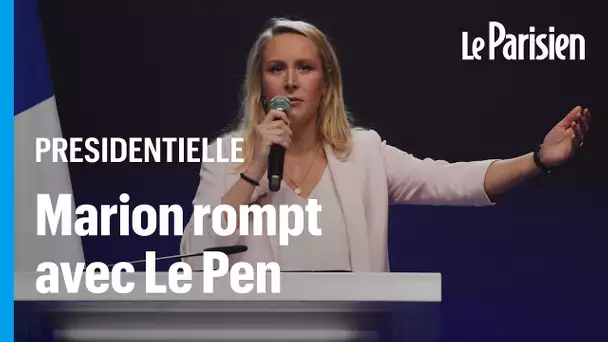 Présidentielle : Marion Maréchal officialise son ralliement à Eric Zemmour