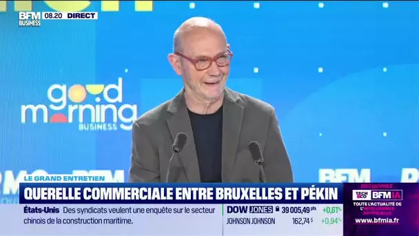 Pascal Lamy (OMC) : Querelle commerciale entre Bruxelles et Pékin