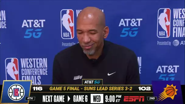 Monty Williams on Game 5 loss at Home 🗣 | Postgame Press Conference
