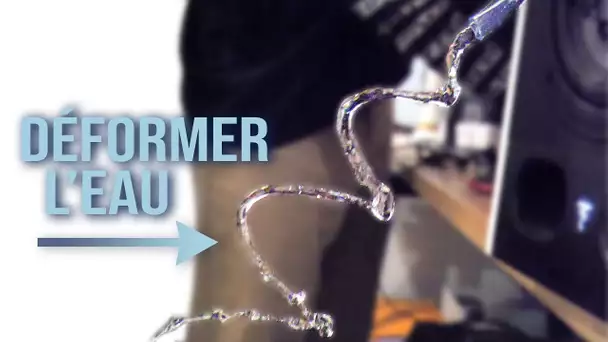 Incroyable expérience, déformer l'eau ! #shorts