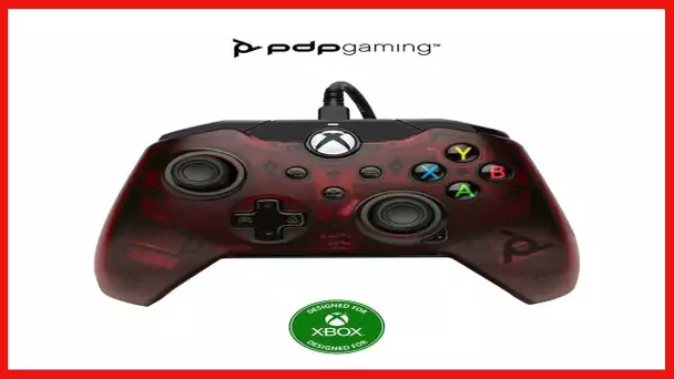 PDP Wired Game Controller - Xbox Series X|S, Xbox One, PC/Laptop Windows 10, Steam Gaming Controller