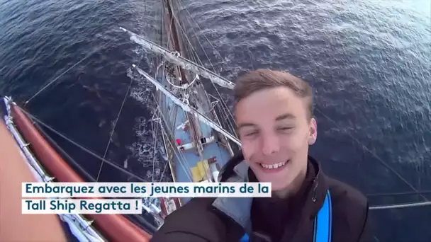 Les jeunes marins de la Tall Ship Regatta ⛵⚓